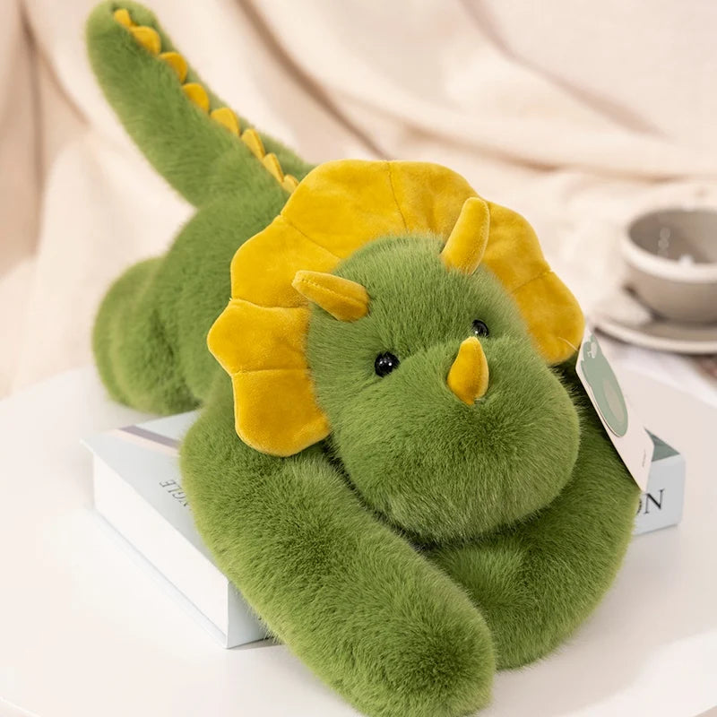 Kawaii Long-Arm Forest Animal Plush – Raccoon, Dinosaur, Sloth, Panda, Koala & Bear Dinosaur