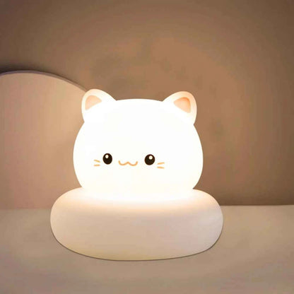 Cute Animal Night Light for Kids - 3 Level Dimmable Nursery Sleeping Lamp