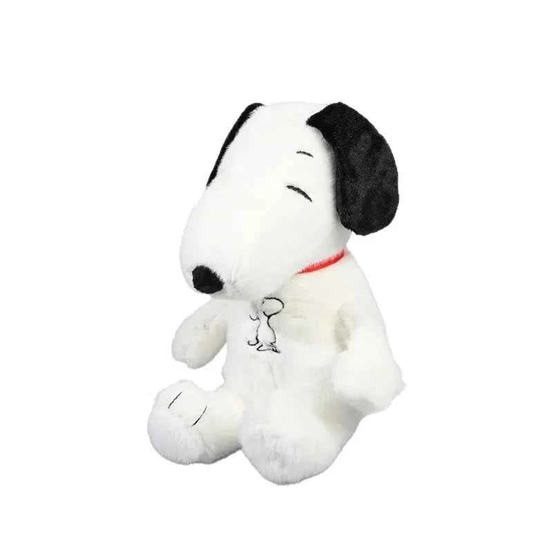 2025 Glowing Breathing Snoopy Plush Toy Baby Sleep Aid Cute Calming Stuffed Animal Kids Bedtime Gift
