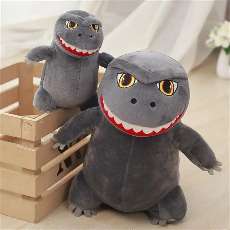 Monster Dinosaur Plush Toy – Soft Cartoon Kaiju Stuffed Doll