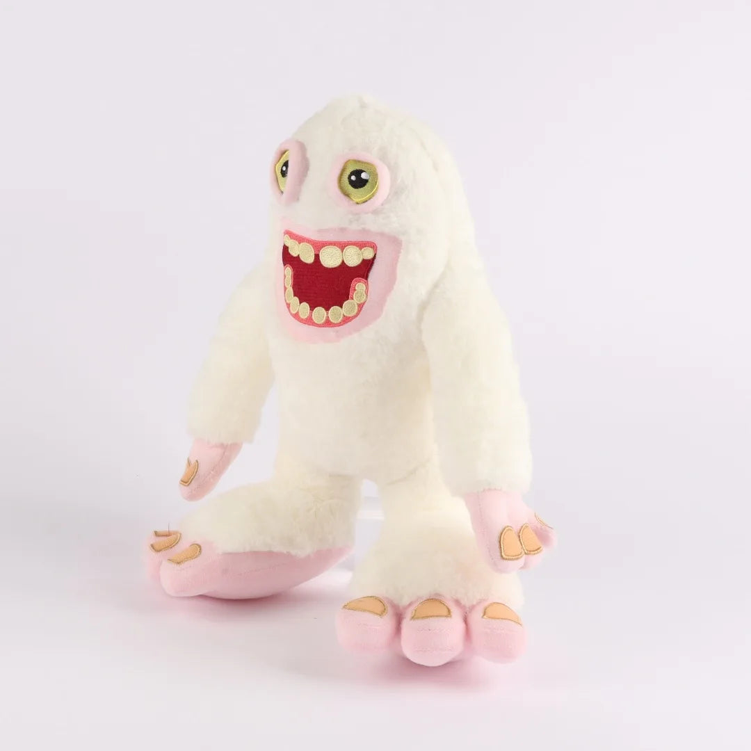 Kawaii Mammott My Singing Monsters Plush Doll - Soft Stuffed Monster Fan Gift, 30cm