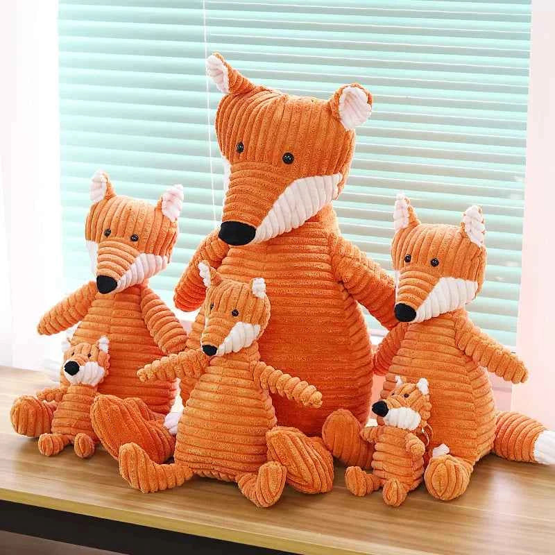 Kawaii Fox Plush Doll - Soft Stuffed Animal Inspired by Hidden Love Drama, 3 Sizes