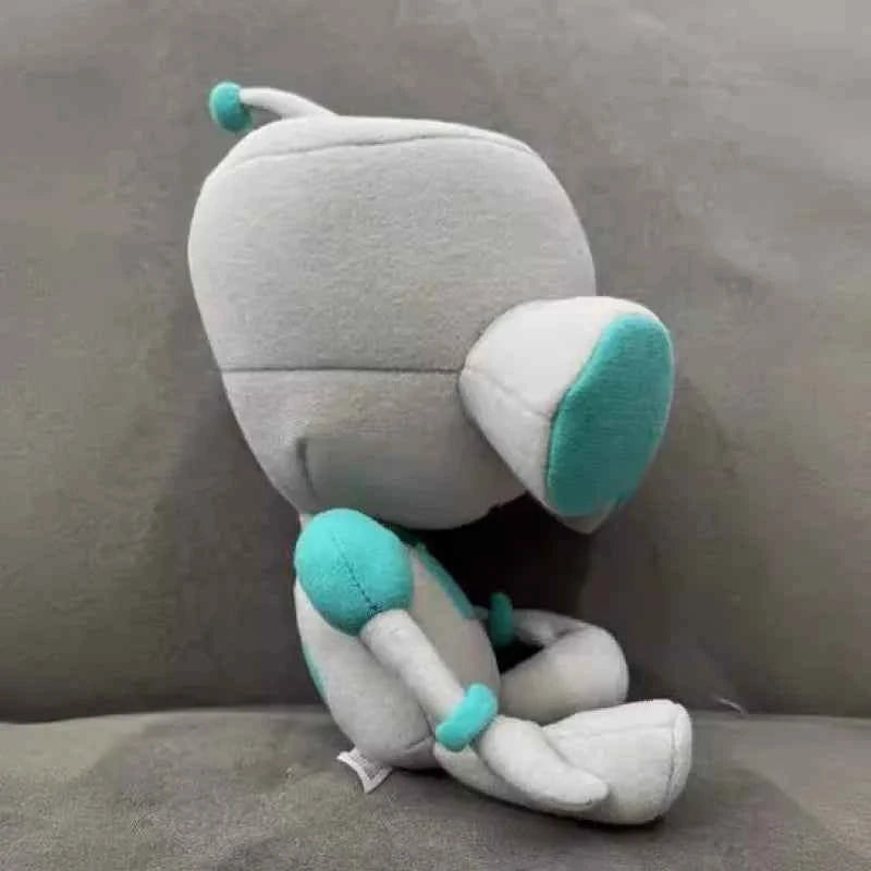 Green Alien Plush Toy – 3D Eyes Soft Stuffed Doll