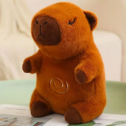 Breathing Animal Plush Toy – Sound & Light Sleep Companion