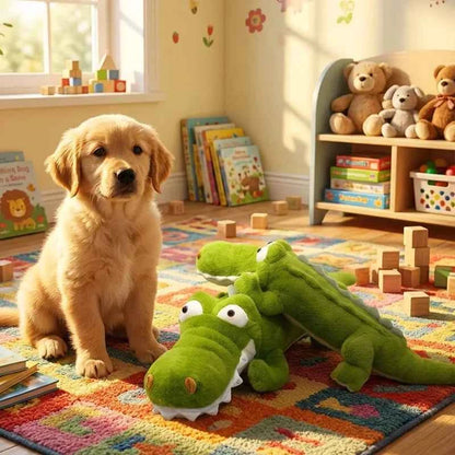 Giant Crocodile Plush Toy – Soft Stuffed Animal Body Pillow