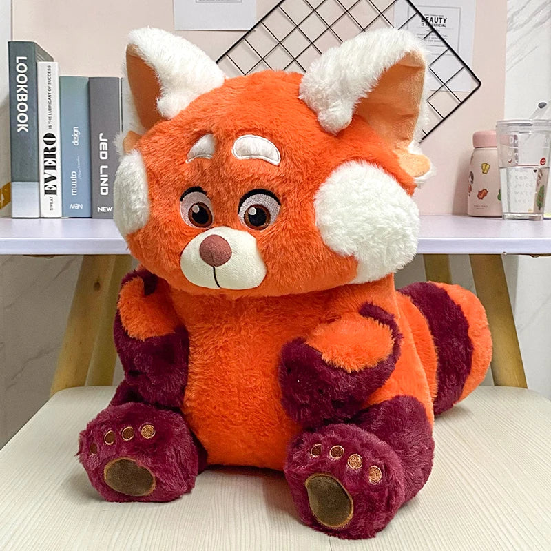 Kawaii Red Panda Plush Toy - Soft Cuddly Stuffed Animal Inspired by Turning Red, 3 Sizes Red
