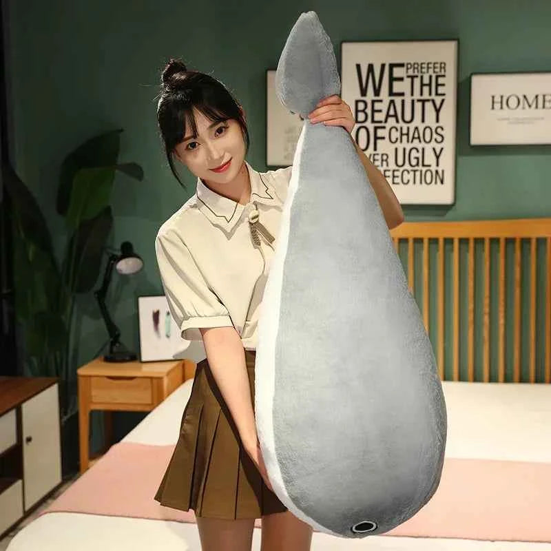 Sacabambaspis Plush Toy – Giant Lifelike Prehistoric Fish Stuffed Pillow