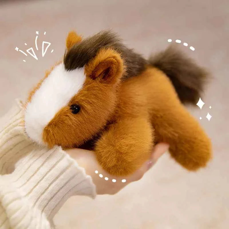 Kawaii Cartoon Plush Wrist Rest Doll (7 in) - Horse, Duck, Cow, Frog Stuffed Animal Office Companion