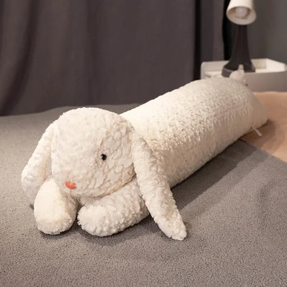 Long Rabbit Plush Body Pillow – Large Cute Sleeping Cushion