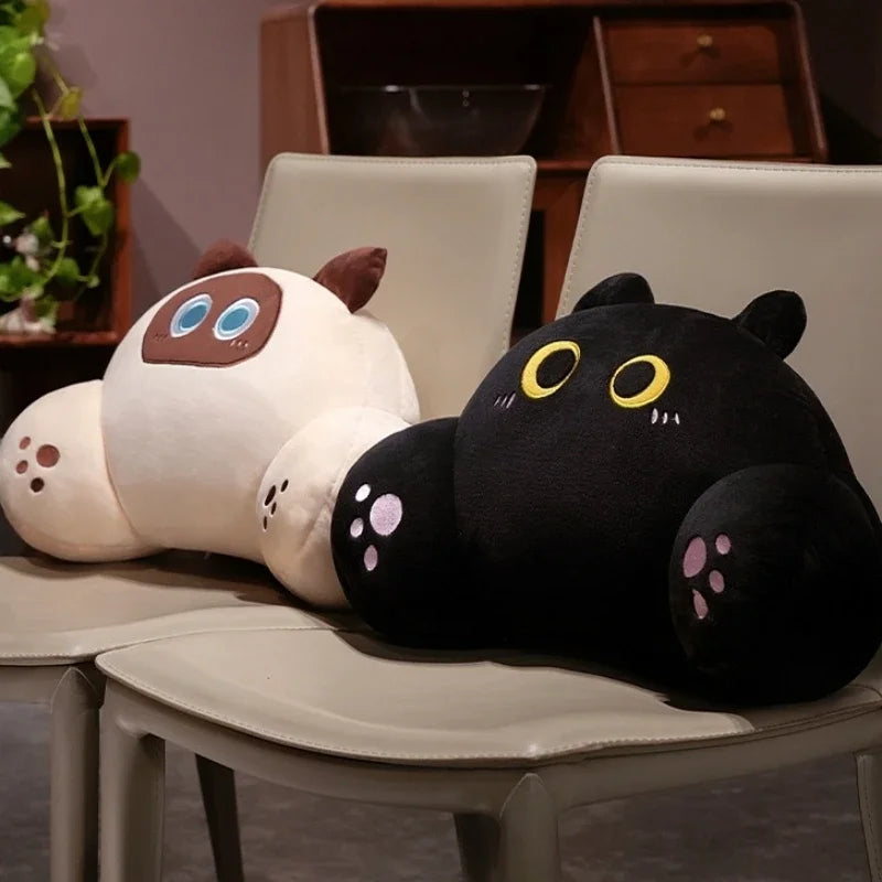Thickened Cat Back Cushion Siamese Calico Cat Sofa Bed Home