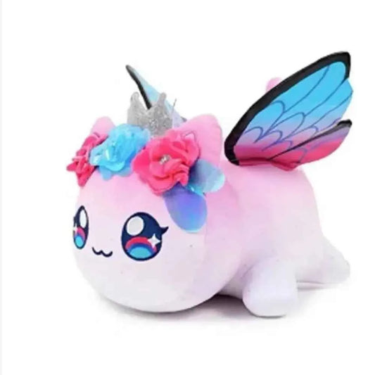 Aphmau Meows Cat Plush Toy Soft Meemeow Stuffed Donut Cat Plushes Kawaii French Fry Cheeseburger Food Plush Doll Birthday Gifts