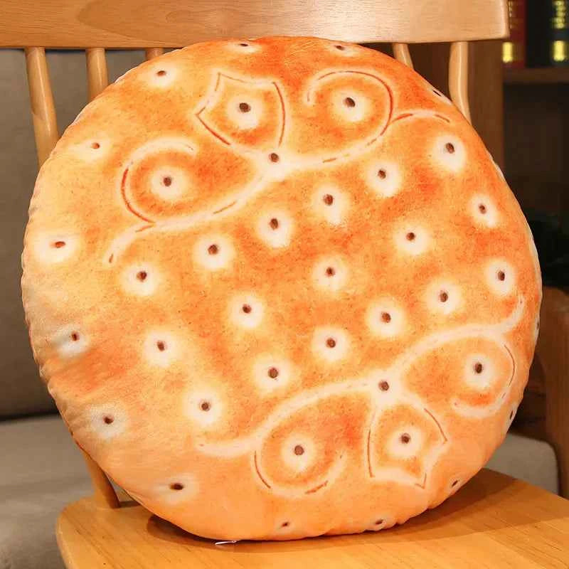 45cm (17.7") Cookie Plush Pillow – Cute Biscuit Cushion Soft Funny Sofa & Bed Decor Toy 6 45cm (17.7")