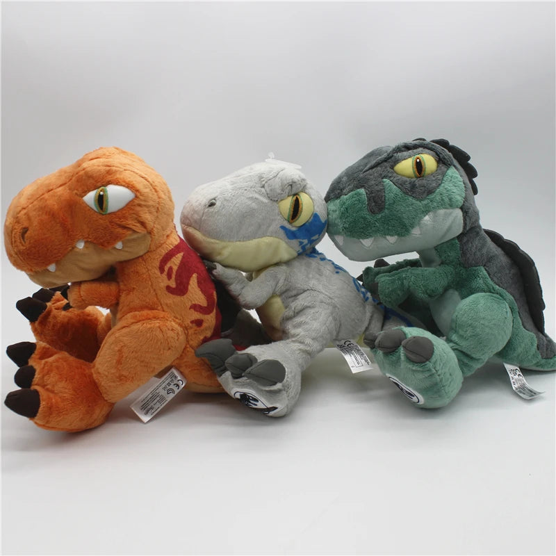 Jurassic Dinosaur Plush Toy – 9.8" (25cm) Soft Stuffed Dino Doll