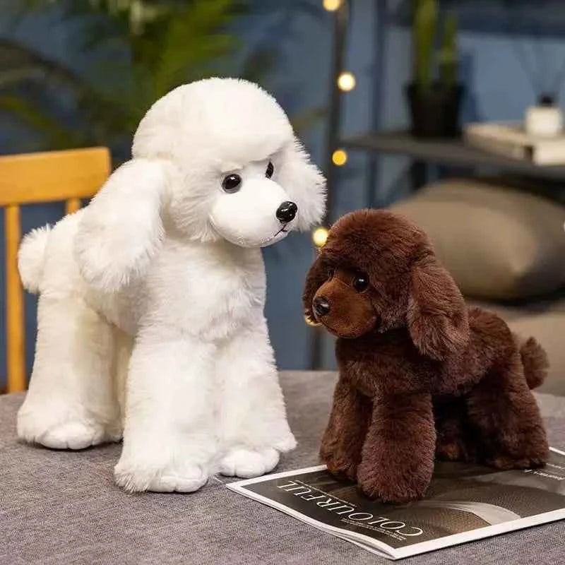 Long Leg Poodle Plush Toy – Handmade Cute Dog Stuffed Animal