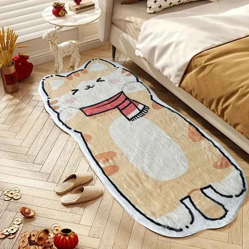 Cute Capybara Rug Warmth-Retaining & Non-Slip Bedroom & Mat LFYR-1