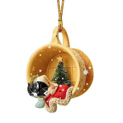 Cute Animal Christmas Tree Pendant (3.1 in) - Festival Party Ornament & Xmas Gift