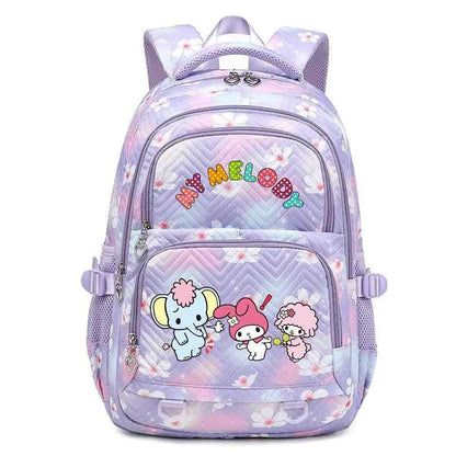My Melody Waterproof Children Backpack - Princess Schoolbag for Teenage Girls (16.9 in)