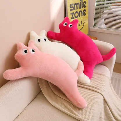 100cm Cute Soft Cat Pillow Plush Toys Stuffed Office Gifts