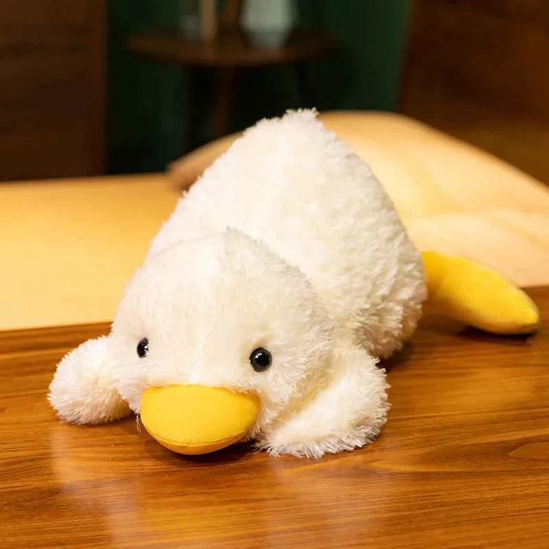 Cute Cartoon Anime Party Pose Yellow Duck Stuffed