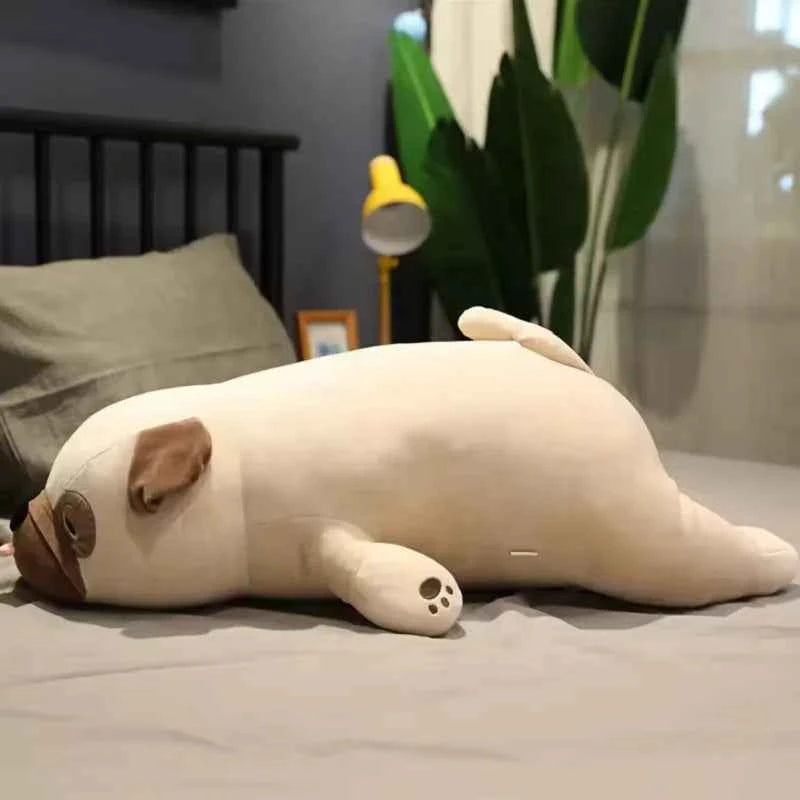 Cute Pug Dog Plush Toy – Kawaii Pug Stuffed Animal Pillow
