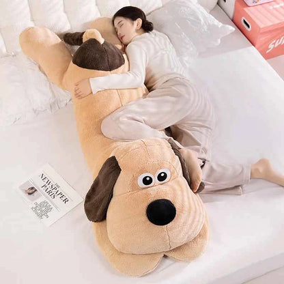 Soft Long Dog Plush Pillow Stuffed Toys Cartoon Animal Big Size Puppy Cushion Kawaii Birthday Valentine Present Gift