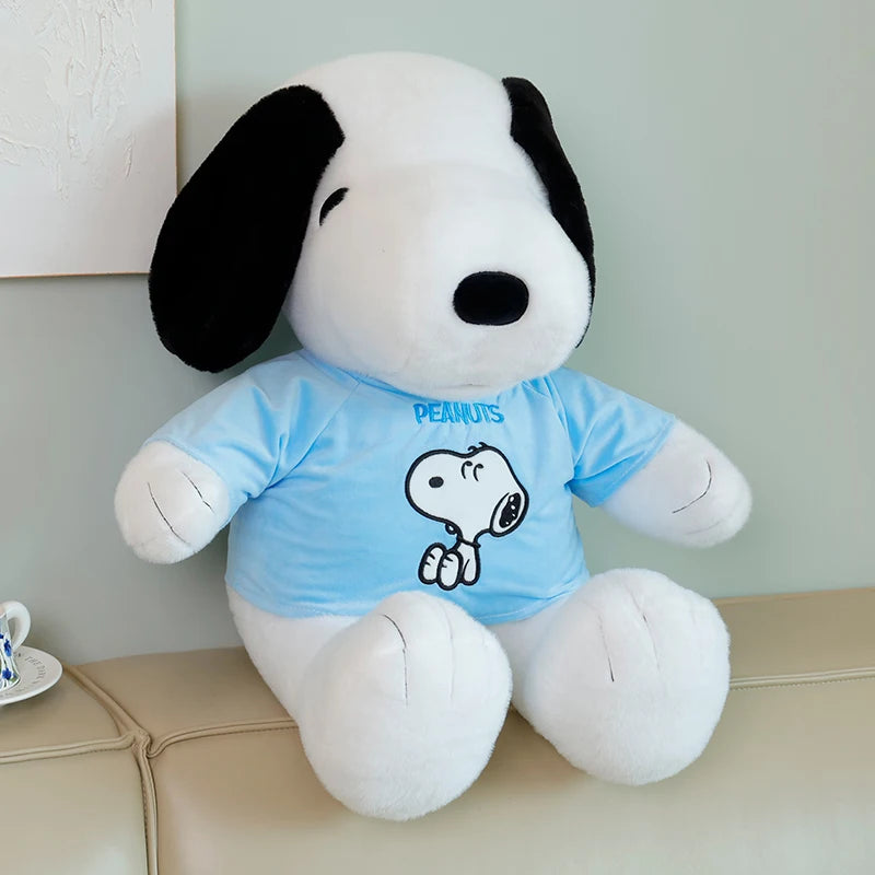 Snoopy Plush Toy – Big Size Stuffed Pillow & Sofa Cushion Blue