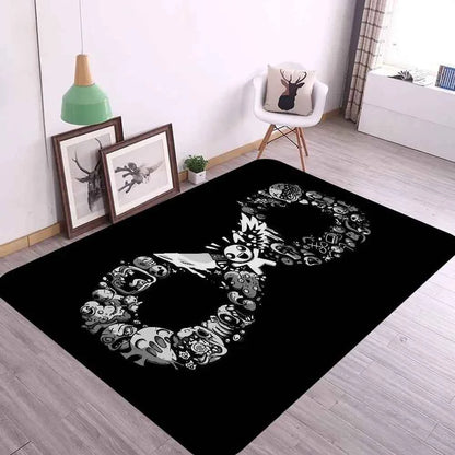 Game The Binding Of Isaac Entrance Door Mat Washable Non-Slip Living Room Sofa Chairs Area Mat Kitchen Welcome Doormat