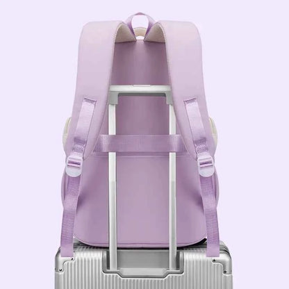 Hello Kitty Large Capacity Backpack Cartoon Daypack Travel Commute Knapsack School bag for Kids Girls Mochila With Coin Purse