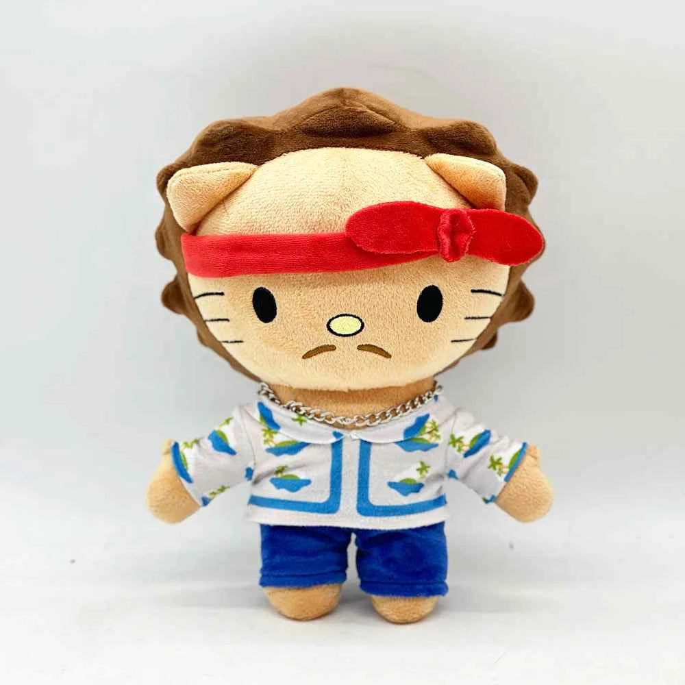 Kawaii Hello Kitty Bruno Mars Plush Doll (10.24 inches) - Stuffed Figure Fans Collect