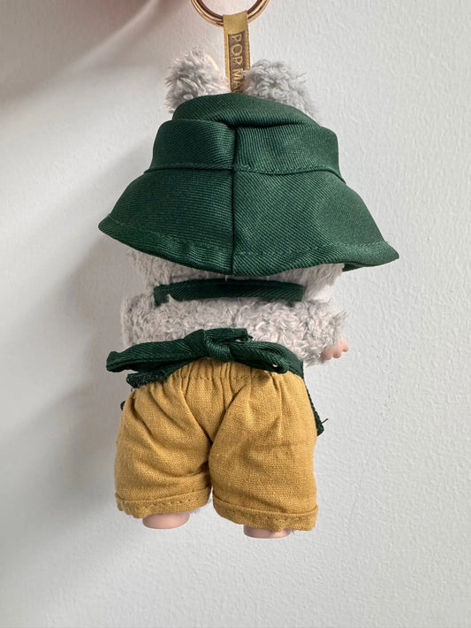 Labubu Doll Clothes (5.9-6.7 in) - BJD V1 V2 V3 Coffee Suit Clothing Accessory