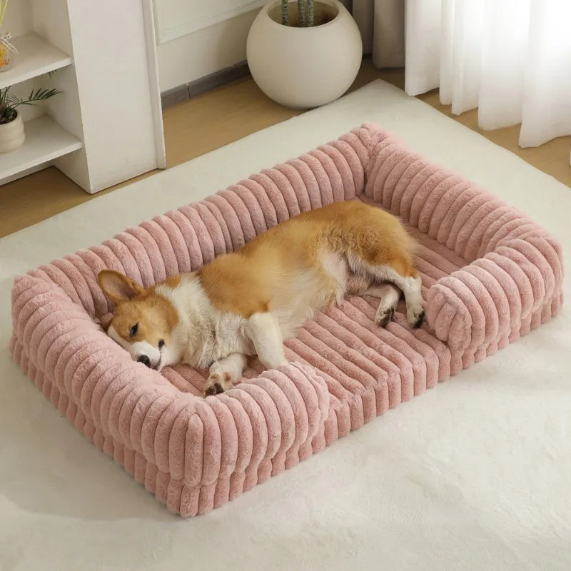 Orthopedic Memory Foam Dog Bed – Waterproof Calming Sofa Bed