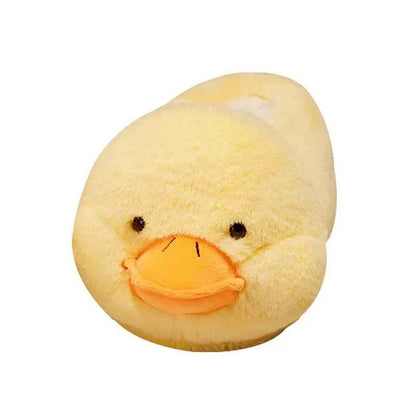 Women's Cartoon Animal Duck Indoor Warm Cotton Slippers Toe