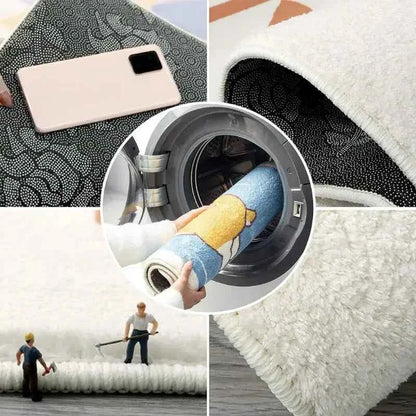 Cute Capybara Rug Warmth-Retaining & Non-Slip Bedroom & Mat