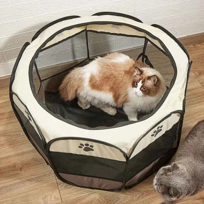 Folding Pet Tent Dog House Camping Accessories Pet Cage