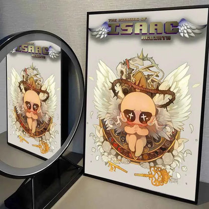 The Binding Of Isaac Poster - High Quality PVC Aesthetic Wall Decoration Painting