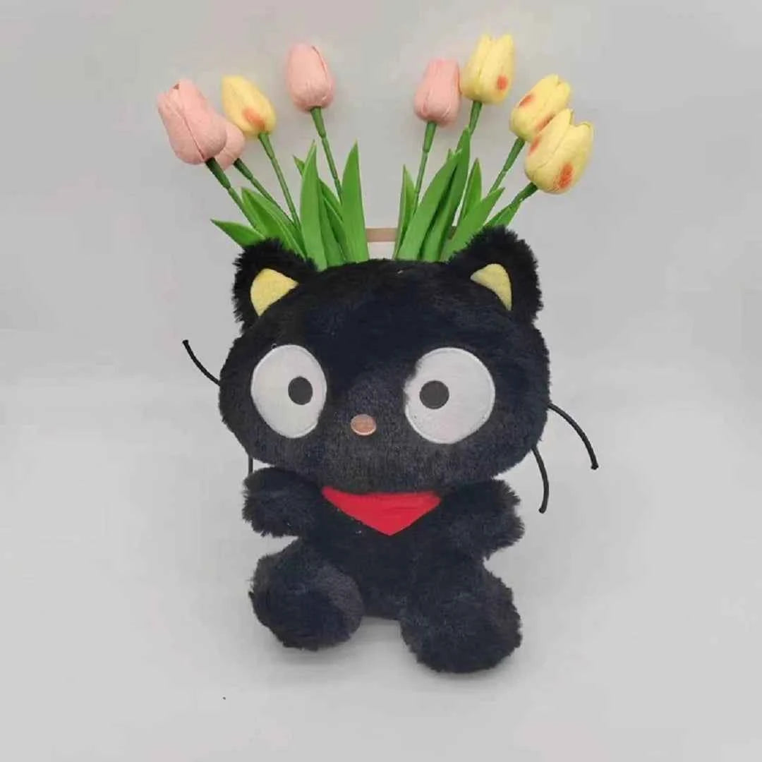 Cartoon Black Chococat Plush Chocolate Cat Plush Toys Animal Stuffed Plush Soft Doll Cute Mini Toys Child'S Birthday Gift