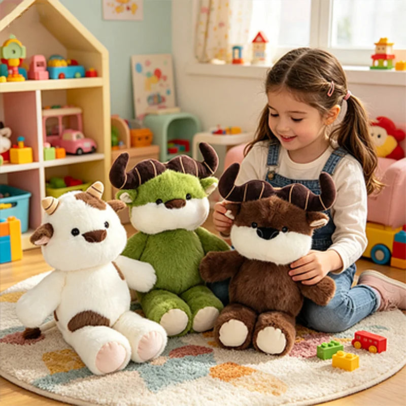 Cute Cow Plush Toy – Soft Stuffed Cow Companion Plush
