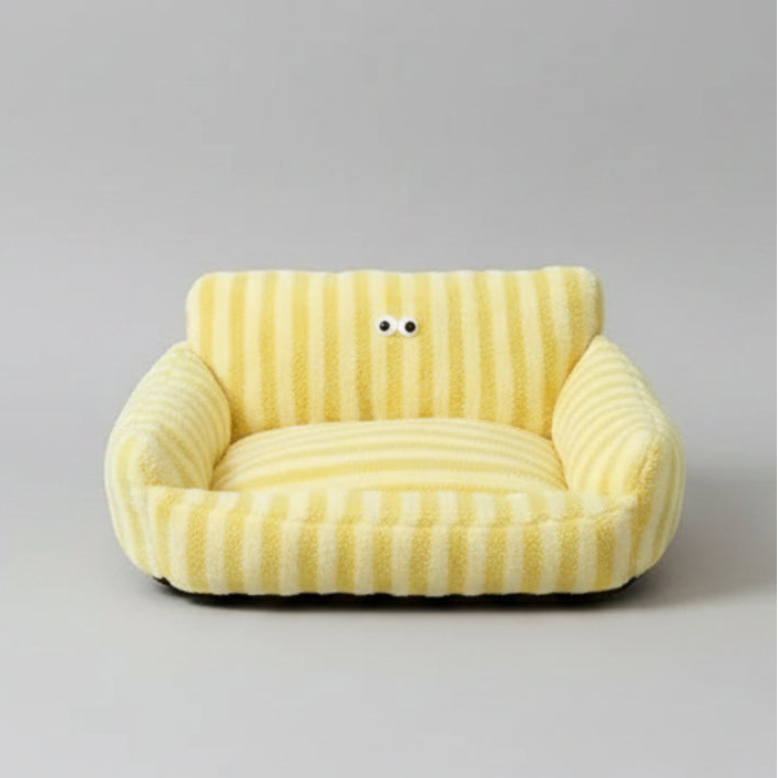 Puppy special sofa kennel winter warm pet Internet cat nest Yellow