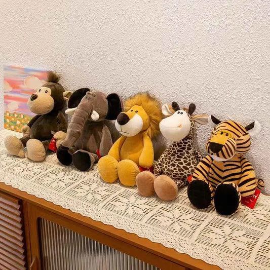Lifelike Forest Animal Plush Toy – 9.8" (25cm) Stuffed Animal Doll