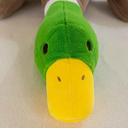 Duck Plush Toys Fluffy Sleep Pillow Cute Animal Stuffed Mat