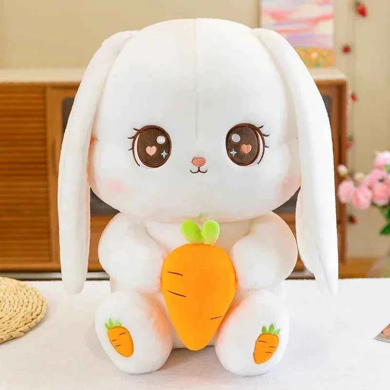 Radish Rabbit Doll Plush Toy Cute Doll Soft Stuffed Animal Sleeping Pillow Cushion Christmas Gifts for Kids and Girls