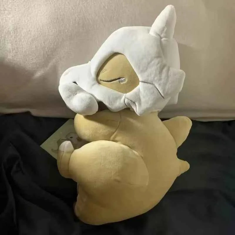 Cute Sleeping Dinosaur Plush Toy – Soft Cartoon Dino Pillow Cushion (12.6" / 32cm)