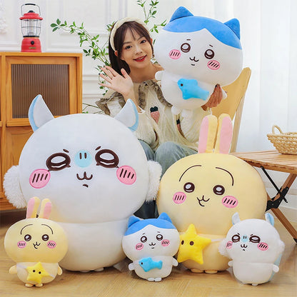 Kawaii Plush Doll Pillow – Soft Cartoon Animal Plush Toy