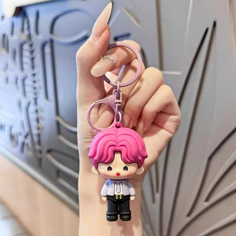 Flower Series Love & Deepspace Plush Keychain Cute Cartoon Rafayel keychain