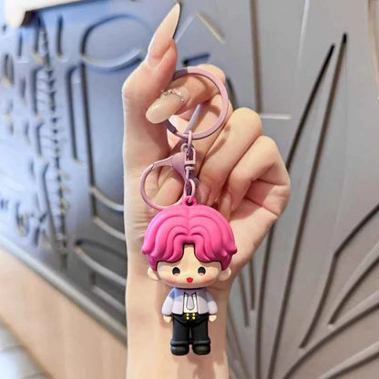 Flower Series Love & Deepspace Plush Keychain Cute Cartoon Rafayel keychain