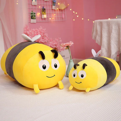Kawaii Insect Plush Toy – Ladybug Bee Stuffed Pillow Cushion