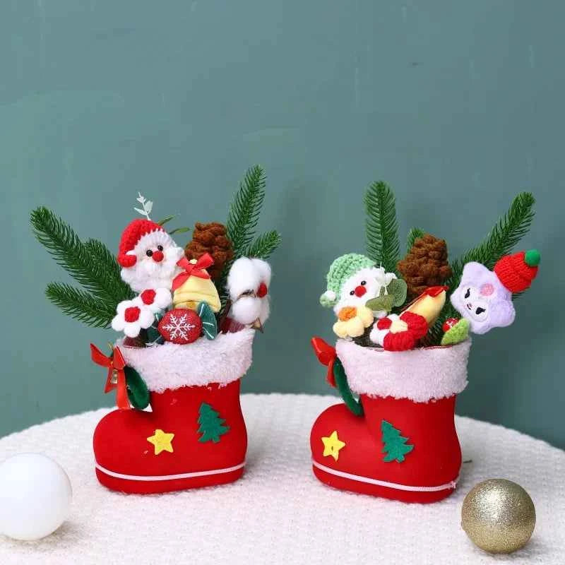 Sanrio Plush Bouquet (9.8 in) - My Melody/Kuromi/Cinnamoroll/KT Cat Christmas Gift