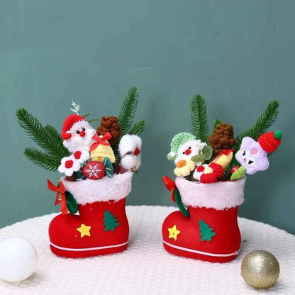 Sanrio Plush Bouquet (9.8 in) - My Melody/Kuromi/Cinnamoroll/KT Cat Christmas Gift