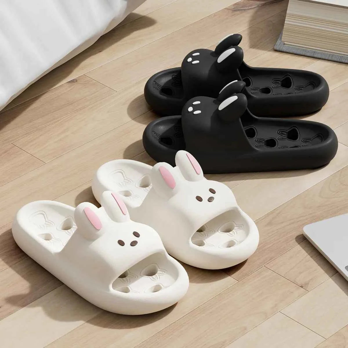 House Slipper Women Rabbit Cute Cloud Sandals Summer Flip