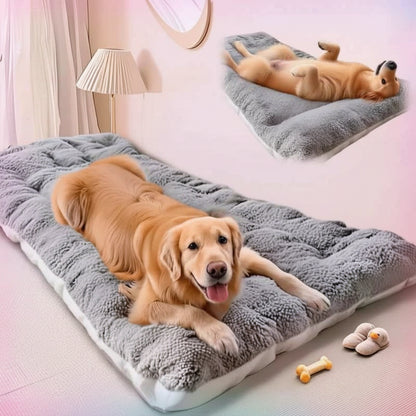 Large Dog Bed Mat – Double-Sided Warm Sleeping Pad